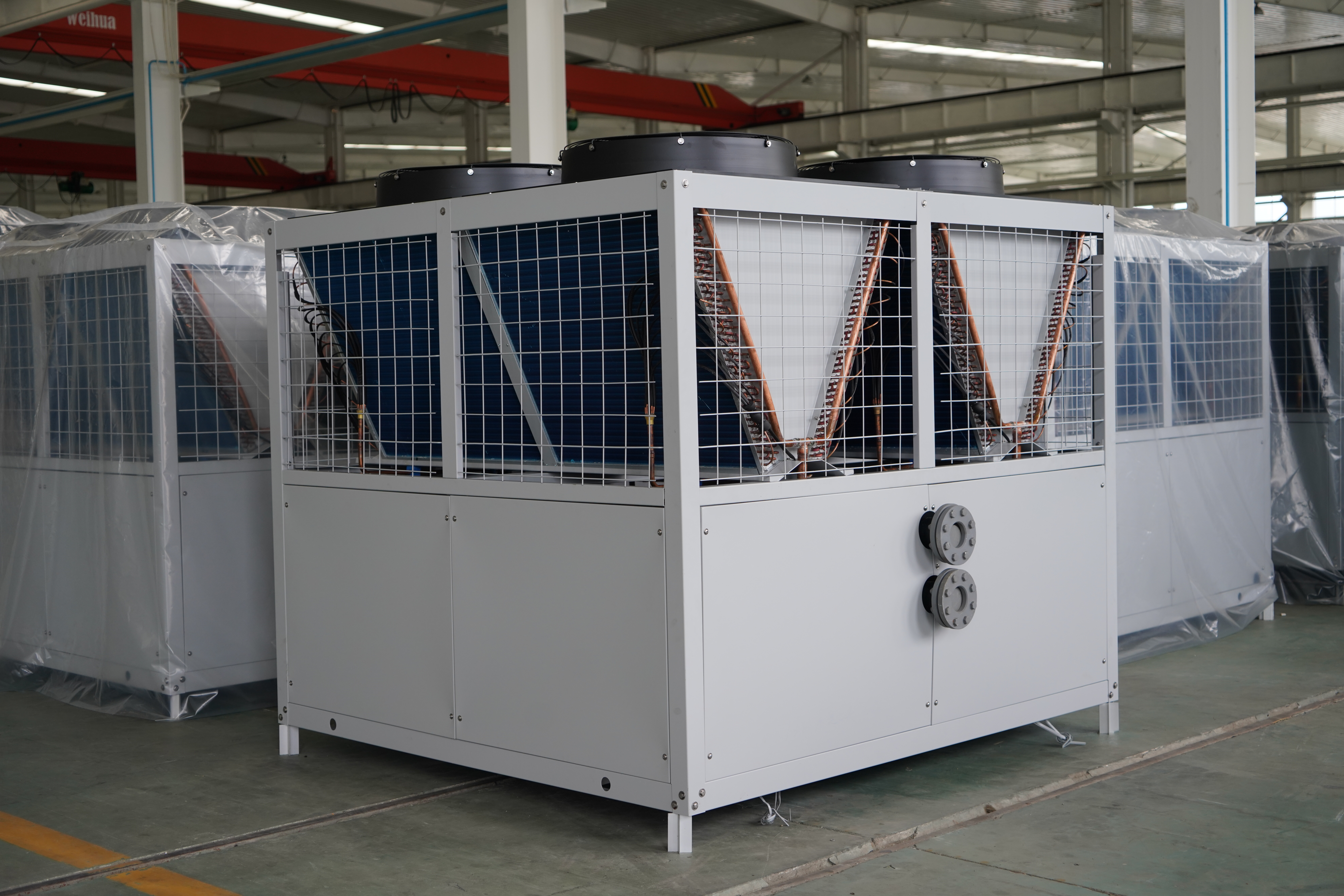 Fabricante profesional de HVAC de enfriadores refrigerados por desplazamiento de aire modulares 