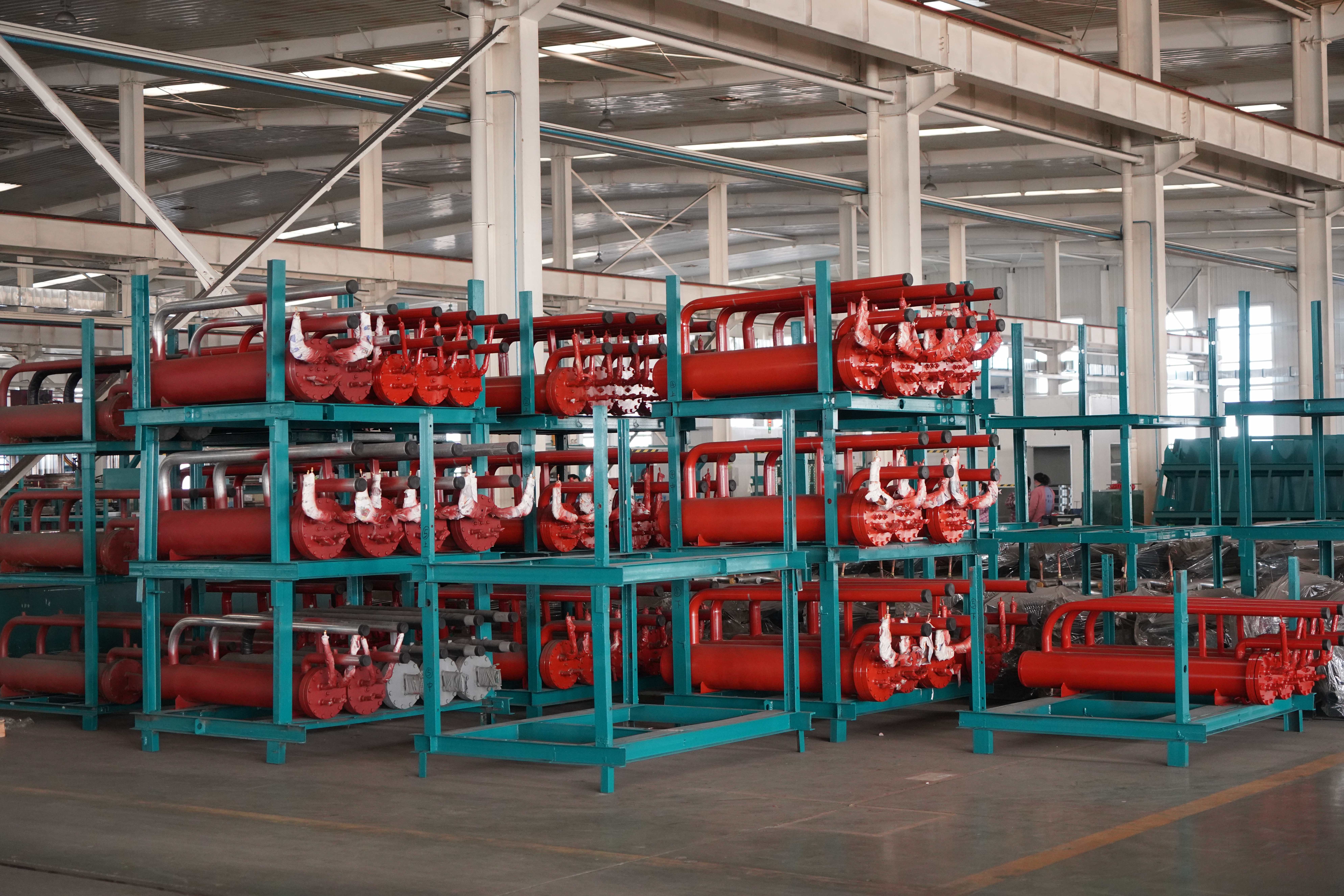 Figura 5 Inventario de intercambiador de calor