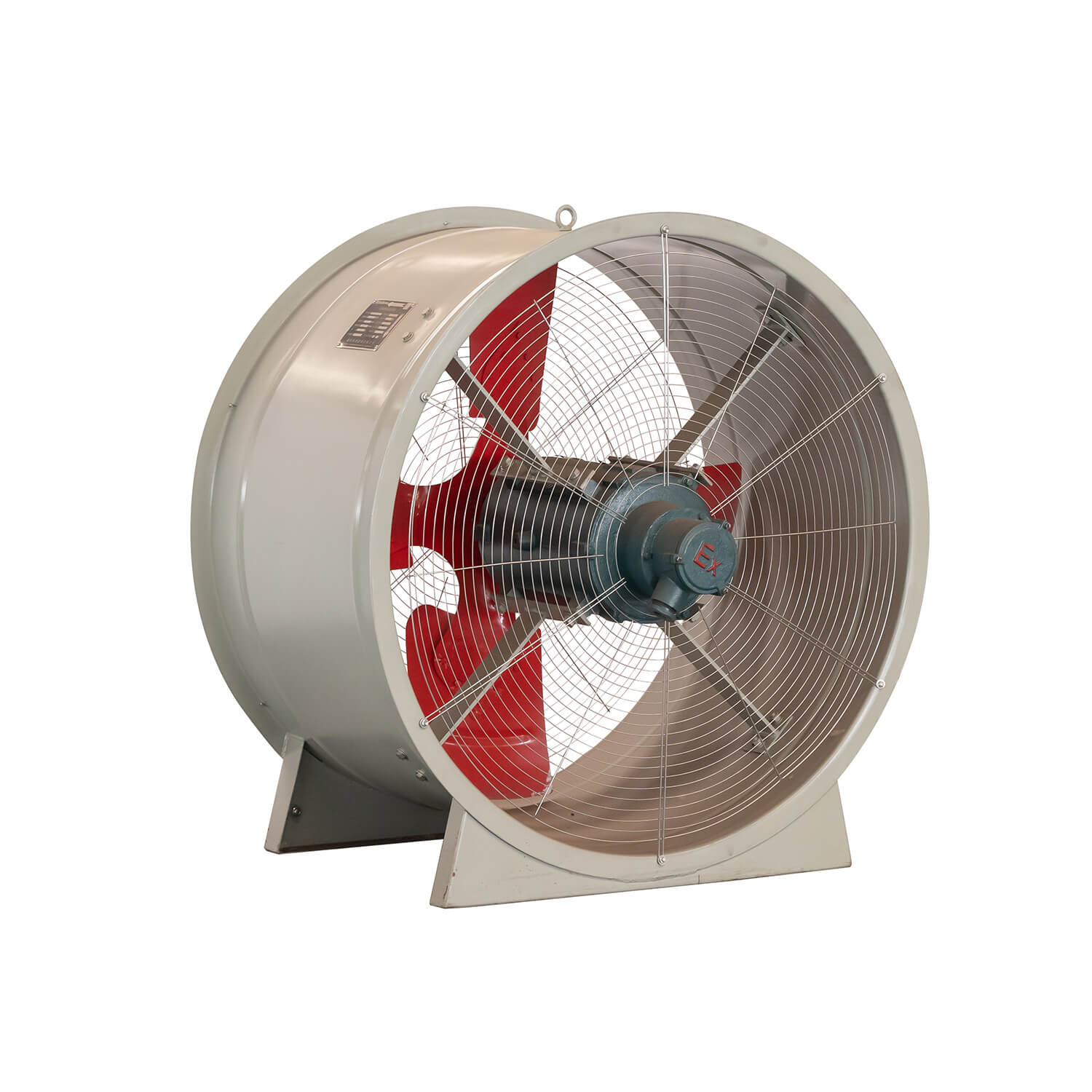 Ventilador industrial de flujo axial