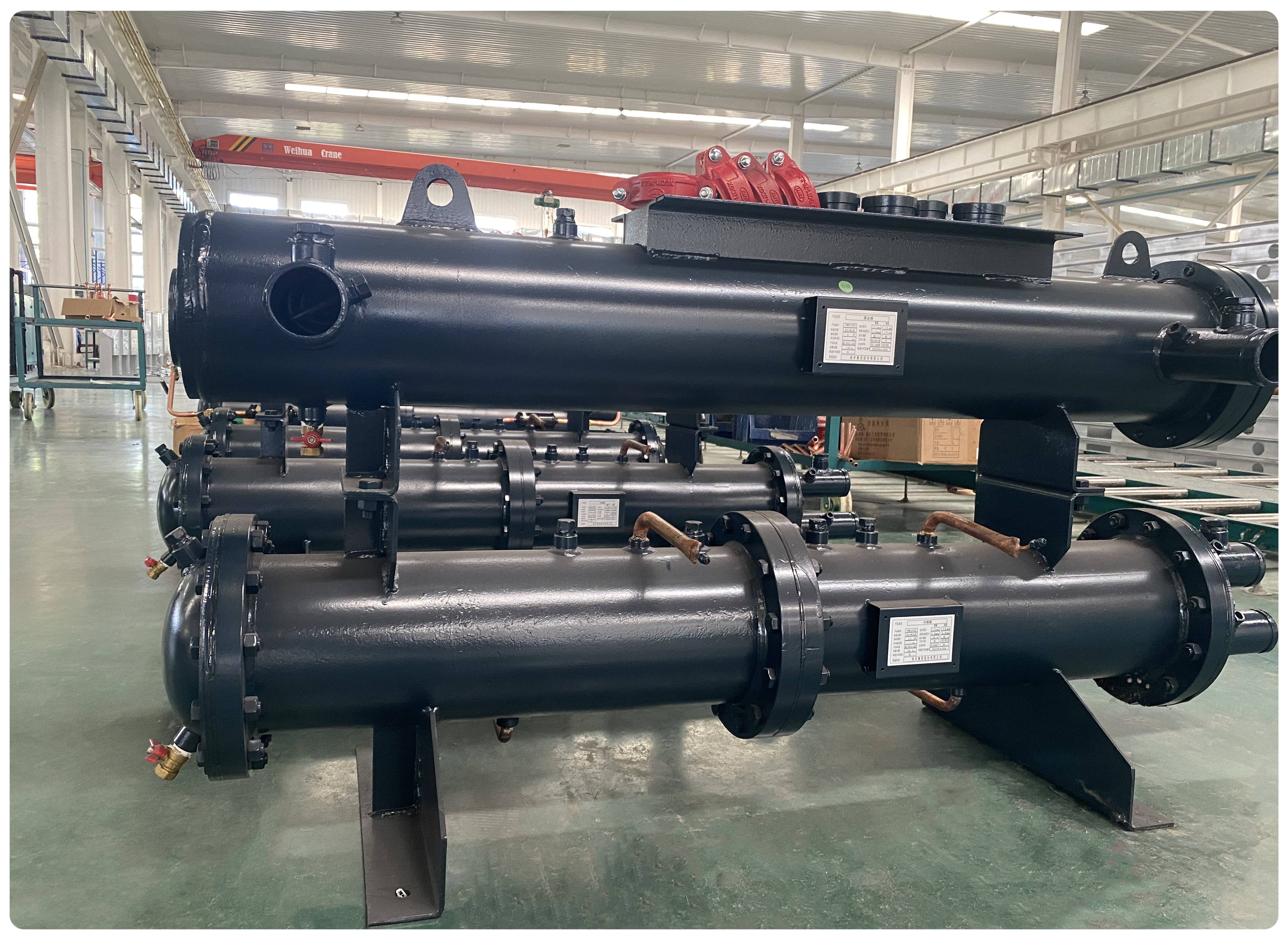 Figura 4 Condensador de carcasa y tubo