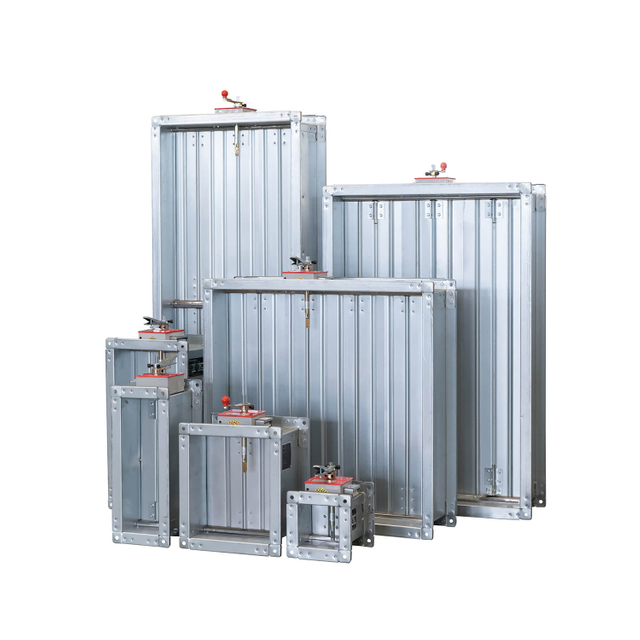 Compuerta cortafuegos de humo 