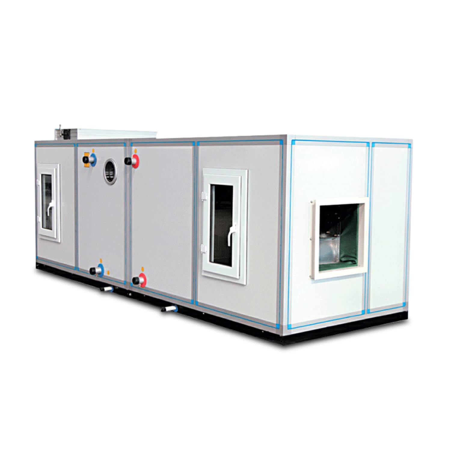 Sistemas HVAC que fabrican unidades de tratamiento de aire combinadas.