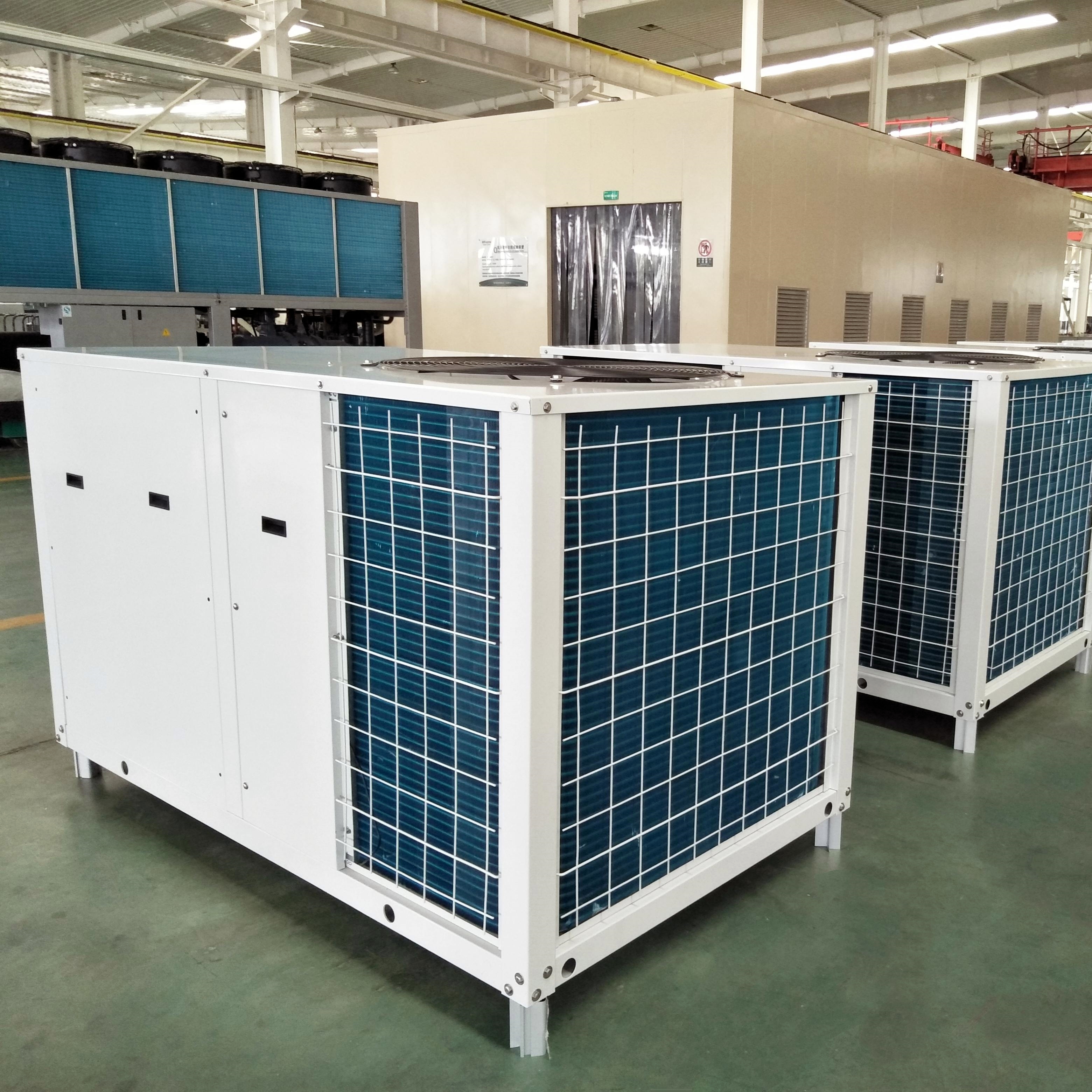 28kW 35kW 50kW Aire acondicionado comercial Air acondicionador Unidad envasada con suministro horizontal