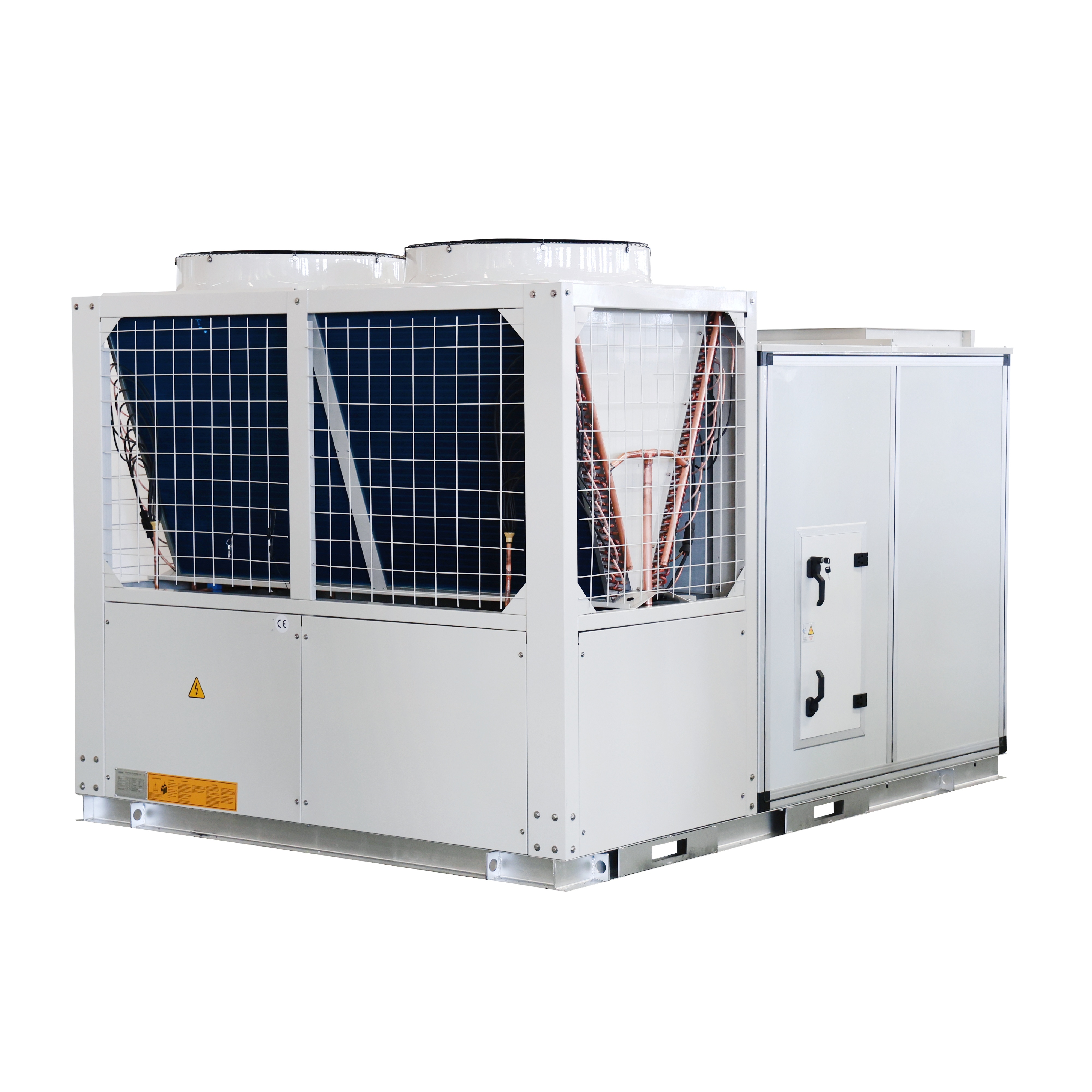  90kW 105kW 120kW Air acondicionador comercial Air acondicionador de alto rendimiento Unidad envasada en la azotea para espacios grandes