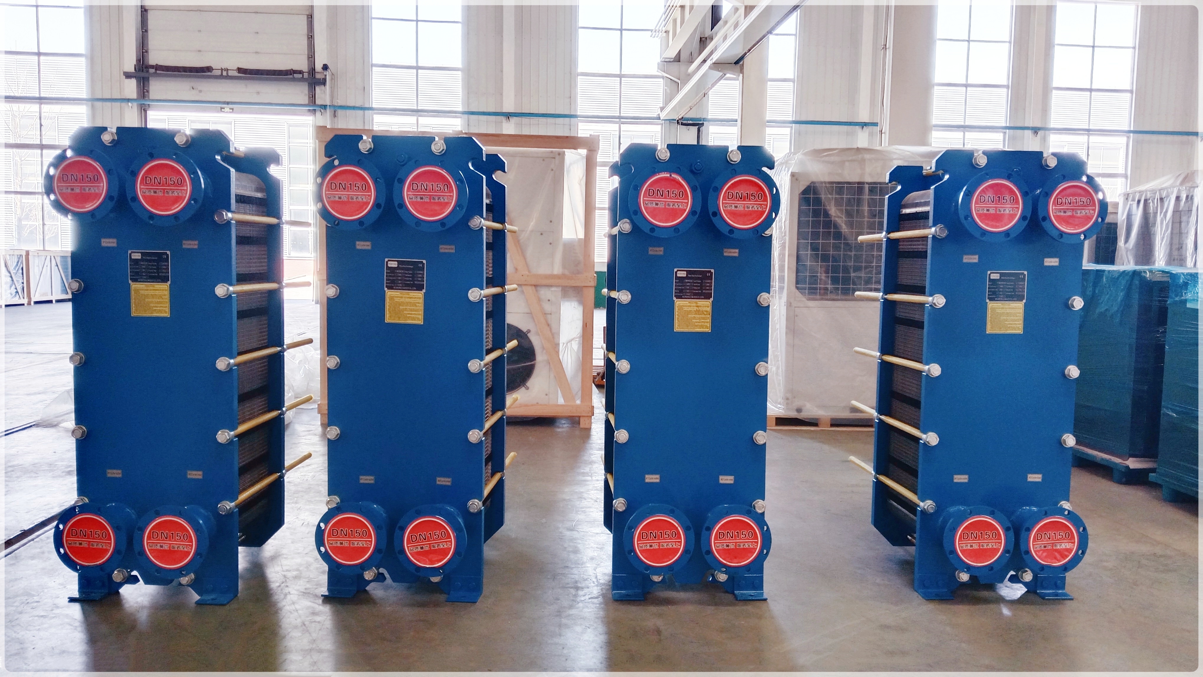 Figura 4- Interquangador de calor de placa