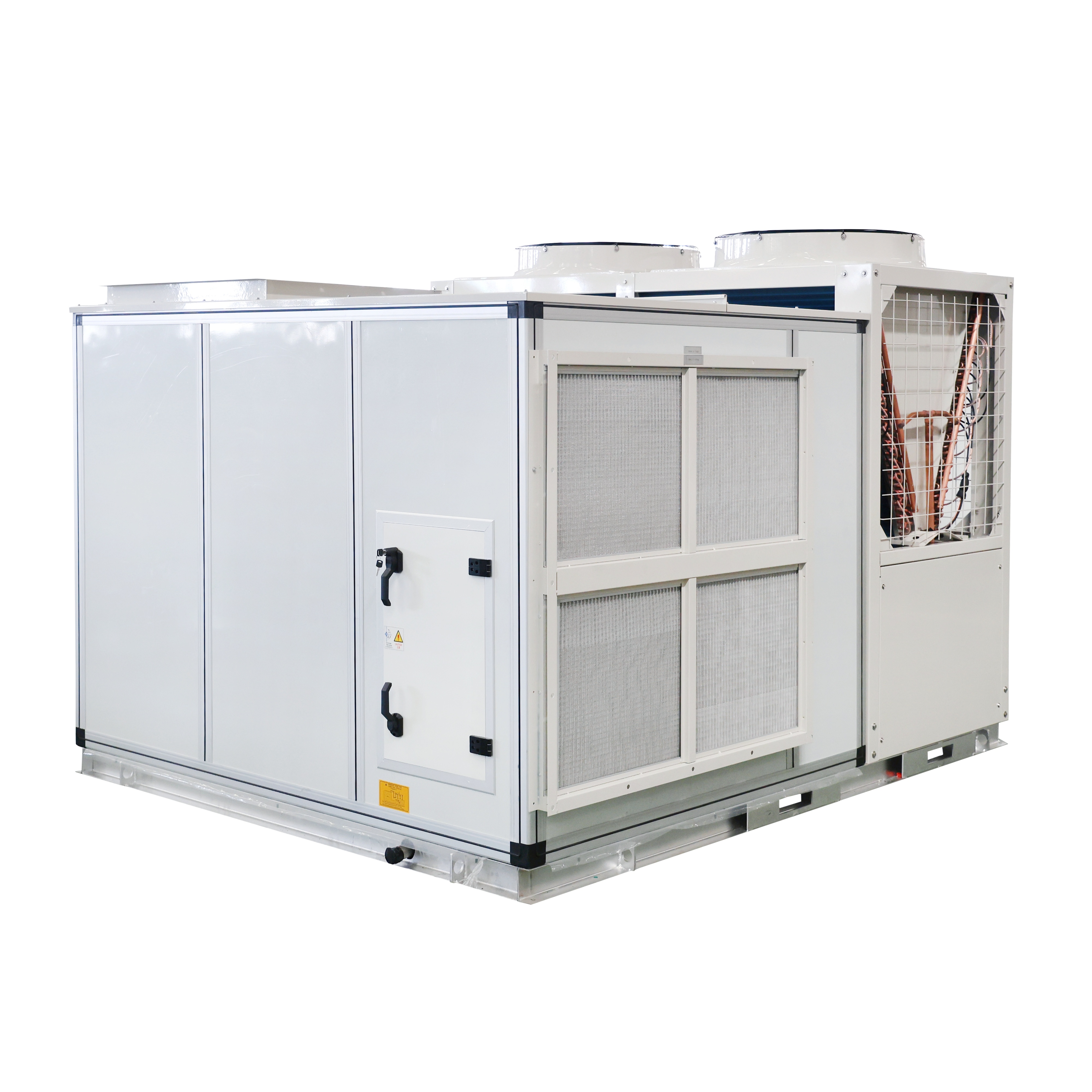  90kW 105kW 120kW Air acondicionador comercial Air acondicionador de alto rendimiento Unidad envasada en la azotea para espacios grandes
