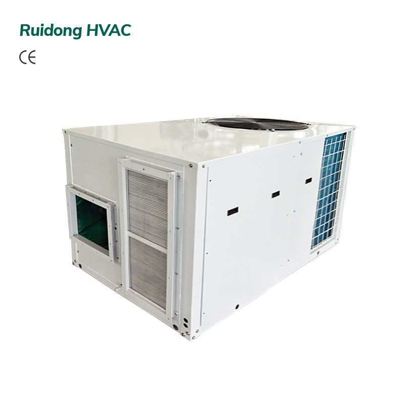 28kW 35kW 50kW Aire acondicionado comercial Air acondicionador Unidad envasada con suministro horizontal